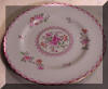 1920's-30's Crown Staffordshire Plate Hand Painted Art Deco Style