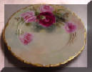 Vienna Austria Hand Painted Plate ROSES