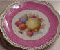 Schumann Bavaria Fruit Plate Pink Background