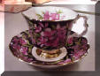 Royal Albert Provincial Flowers Firewood Cup and Saucer
