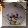 J.P.L. France Hand Painted Plate