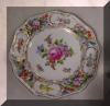 Saxony Porcelain Muffin Plate