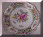 Saxony Porcelain Salad or Dessert Plate