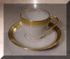 William Guerin & Co. Limoges France Demitasse Cups and Saucers, W.G.&Co.
