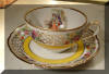 Schumann Betsy Ross Yellow Cup and Saucer