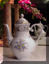 Schumann Bavaria Forget Me Not Coffee Tea Pot