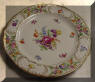 Schumann Empress Dresden Flowers Dinner Plate