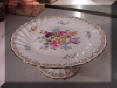 Crown Staffordshire Pedestal Cake Plate