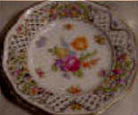 Schumann Bavaria Chateau Dresden Flowers Dessert Plates