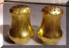 Gold Finish Salt and Pepper