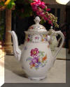 Schumann Empress Dresden Flowers Large Coffee Pot