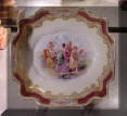 Vienna Austria Figural Bowl Imperial Crown China