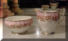 Queen Anne Romance Sugar and Creamer
