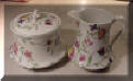 Royal Limoges Sugar and Creamer