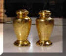 Stouffer China Gold Salt and Pepper