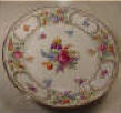 Old Schumann Dresden Dinner Plate